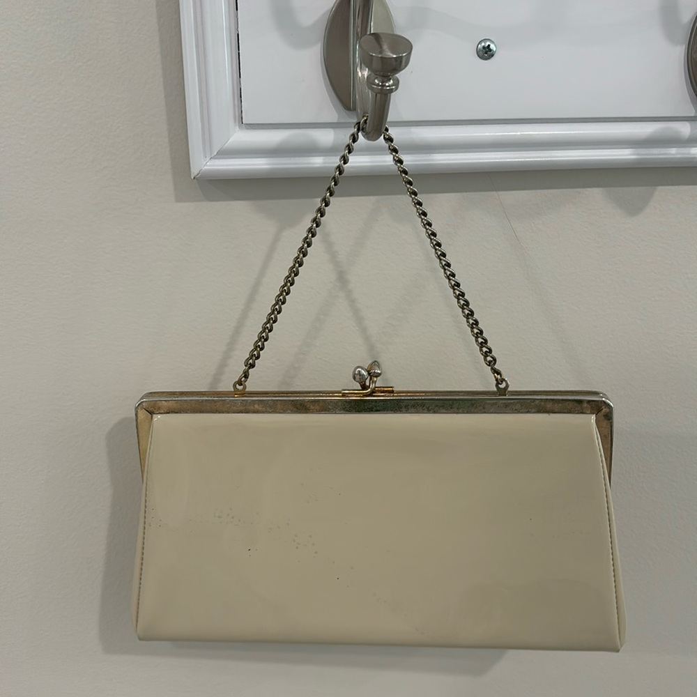 Cream Andé Clutch